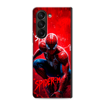 Пластиковый чехол на Samsung Galaxy Z Fold 5 с принтом Spiderman Человек паук Пластиковый чехол на Samsung Galaxy Z Fold 5 с принтом Spiderman Человек паук
