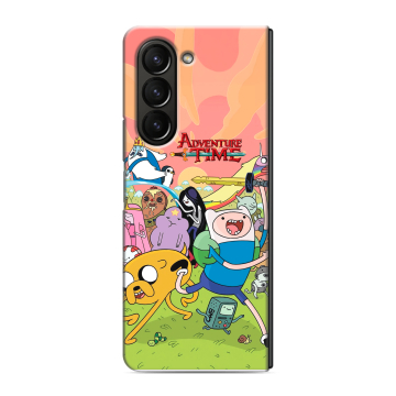 Пластиковый чехол на Samsung Galaxy Z Fold 5 с принтом Adventure time Время приключений Пластиковый чехол на Samsung Galaxy Z Fold 5 с принтом Adventure time Время приключений