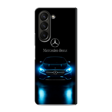 Пластиковый чехол на Samsung Galaxy Z Fold 5 с принтом Mercedes Мерседес Пластиковый чехол на Samsung Galaxy Z Fold 5 с принтом Mercedes Мерседес