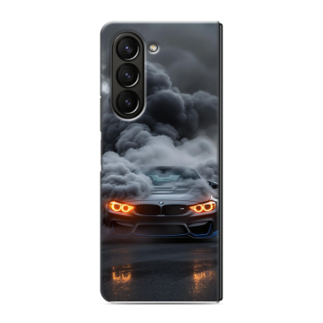 Пластиковый чехол на Samsung Galaxy Z Fold 5 с принтом BMW БМВ Пластиковый чехол на Samsung Galaxy Z Fold 5 с принтом BMW БМВ