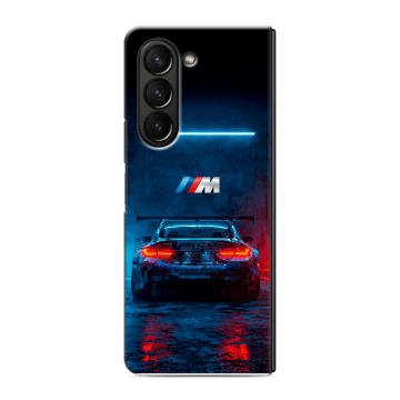 Пластиковый чехол на Samsung Galaxy Z Fold 5 с принтом BMW БМВ Пластиковый чехол на Samsung Galaxy Z Fold 5 с принтом BMW БМВ