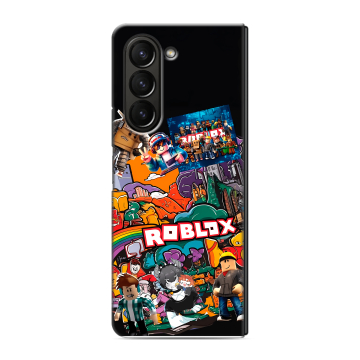 Пластиковый чехол на Samsung Galaxy Z Fold 5 с принтом Roblox Роблокс Пластиковый чехол на Samsung Galaxy Z Fold 5 с принтом Roblox Роблокс