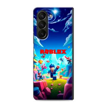 Пластиковый чехол на Samsung Galaxy Z Fold 5 с принтом Roblox Роблокс Пластиковый чехол на Samsung Galaxy Z Fold 5 с принтом Roblox Роблокс