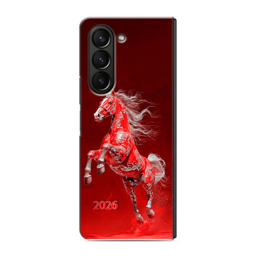 Пластиковый чехол на Samsung Galaxy Z Fold 5 с принтом Новый год Пластиковый чехол на Samsung Galaxy Z Fold 5 с принтом Новый год