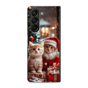 Пластиковый чехол на Samsung Galaxy Z Fold 5 с принтом Новый год Пластиковый чехол на Samsung Galaxy Z Fold 5 с принтом Новый год