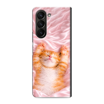 Пластиковый чехол на Samsung Galaxy Z Fold 5 с принтом женский Пластиковый чехол на Samsung Galaxy Z Fold 5 с принтом женский