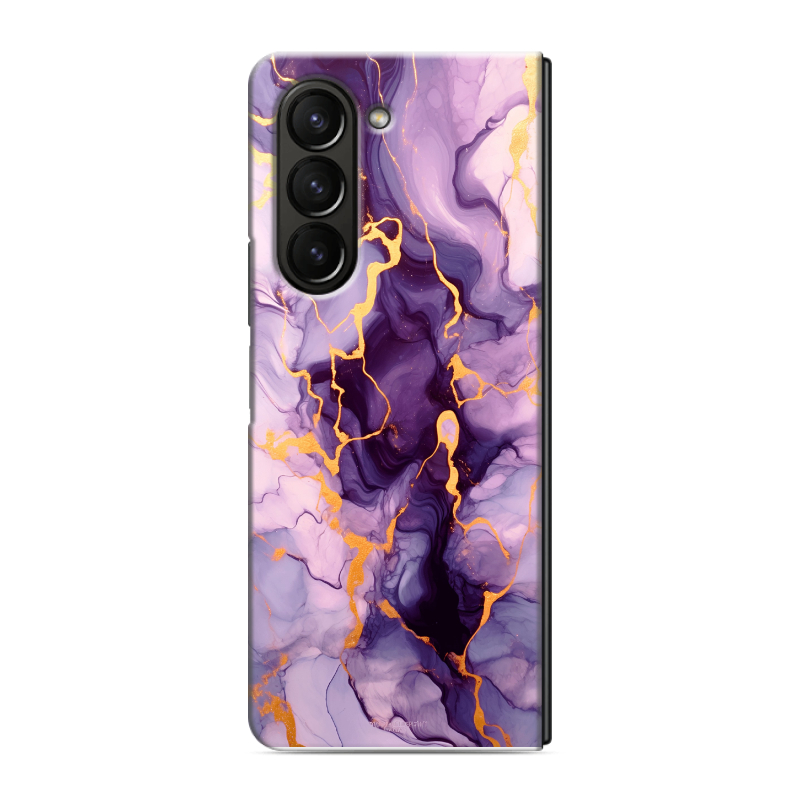 Пластиковый чехол на Samsung Galaxy Z Fold 5 с принтом Мрамор Пластиковый чехол на Samsung Galaxy Z Fold 5 с принтом Мрамор