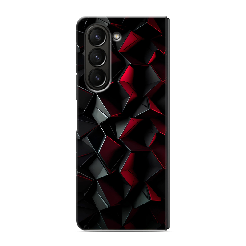 Пластиковый чехол на Samsung Galaxy Z Fold 5 с принтом Абстракция Пластиковый чехол на Samsung Galaxy Z Fold 5 с принтом Абстракция