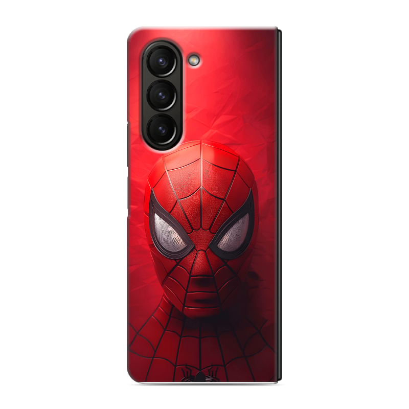 Пластиковый чехол на Samsung Galaxy Z Fold 5 с принтом Spiderman Человек паук Пластиковый чехол на Samsung Galaxy Z Fold 5 с принтом Spiderman Человек паук