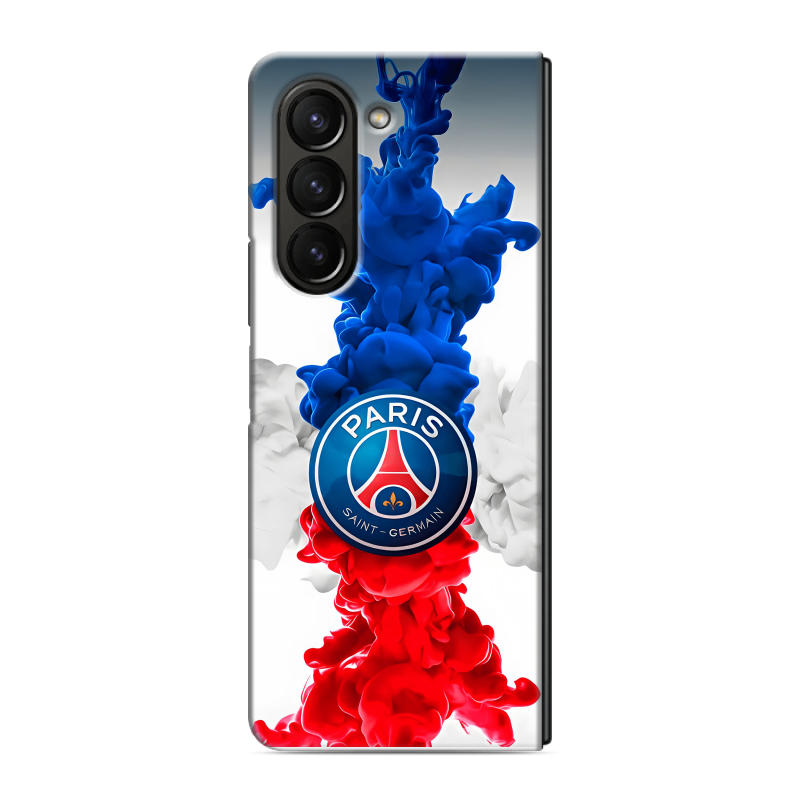 Пластиковый чехол на Samsung Galaxy Z Fold 5 с принтом PSG ПСЖ Пластиковый чехол на Samsung Galaxy Z Fold 5 с принтом PSG ПСЖ