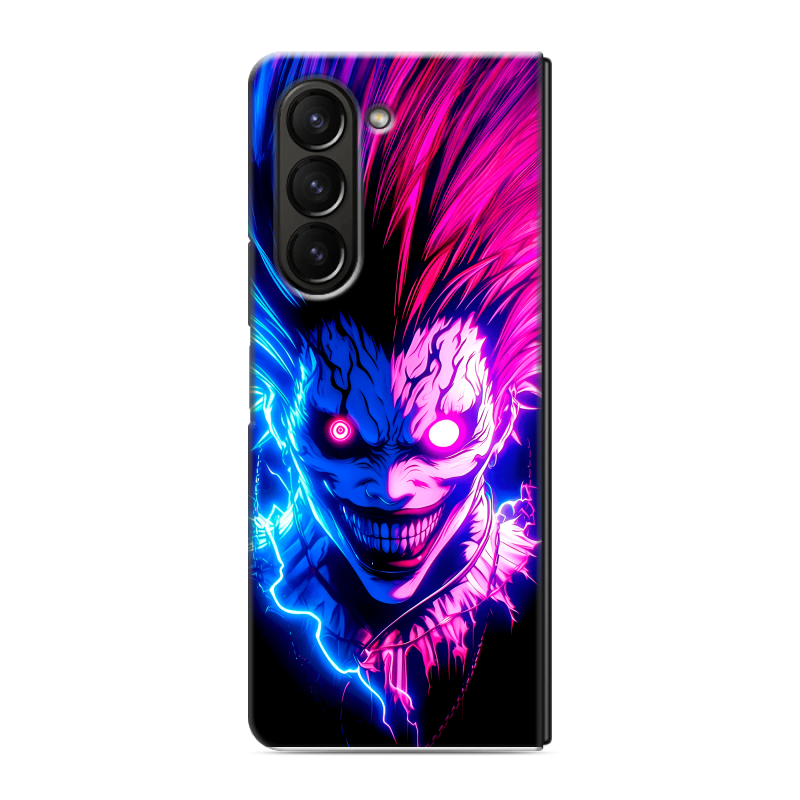Пластиковый чехол на Samsung Galaxy Z Fold 5 с принтом Death note Тетрадь смерти Пластиковый чехол на Samsung Galaxy Z Fold 5 с принтом Death note Тетрадь смерти