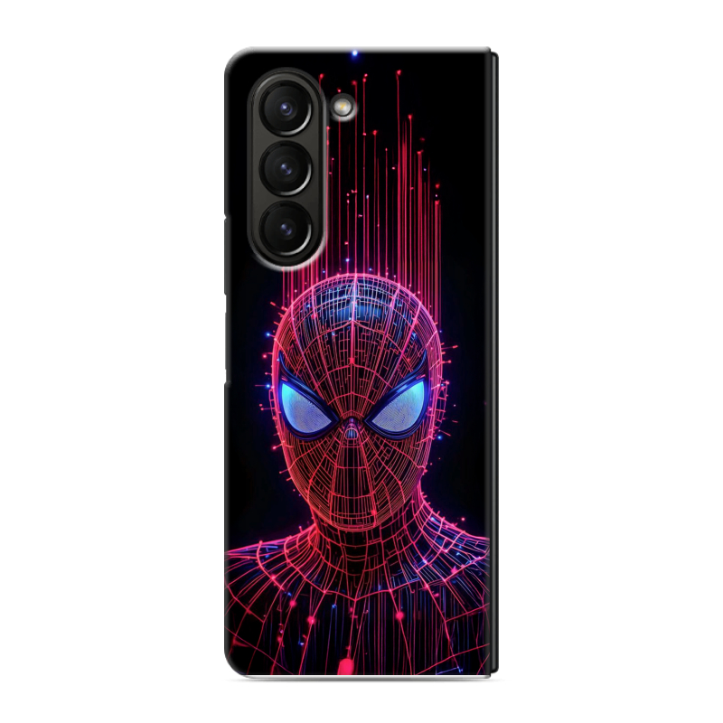 Пластиковый чехол на Samsung Galaxy Z Fold 5 с принтом Spiderman Человек паук Пластиковый чехол на Samsung Galaxy Z Fold 5 с принтом Spiderman Человек паук