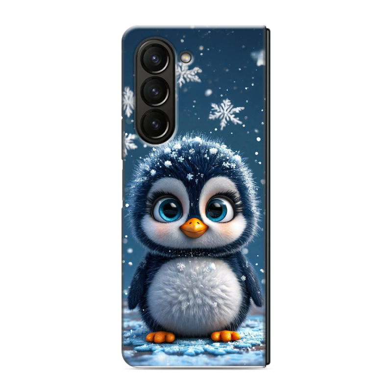 Пластиковый чехол на Samsung Galaxy Z Fold 5 с принтом Новый год Пластиковый чехол на Samsung Galaxy Z Fold 5 с принтом Новый год