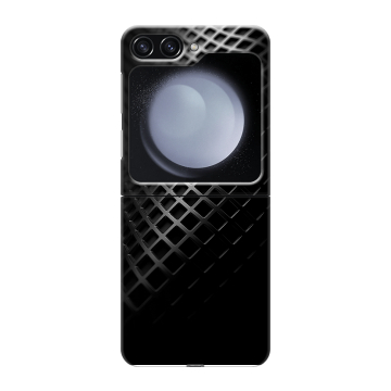Пластиковый чехол на Samsung Galaxy Z Flip 5 с принтом Текстура металла Пластиковый чехол на Samsung Galaxy Z Flip 5 с принтом Текстура металла