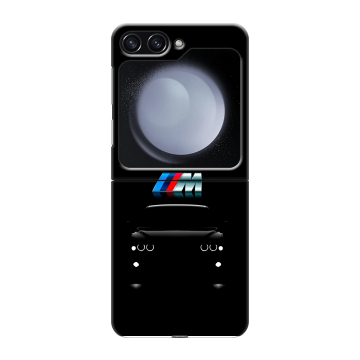 Пластиковый чехол на Samsung Galaxy Z Flip 5 с принтом БМВ BMW Пластиковый чехол на Samsung Galaxy Z Flip 5 с принтом БМВ BMW