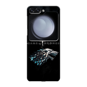 Пластиковый чехол на Samsung Galaxy Z Flip 5 с принтом Игра Престолов Game Thrones