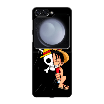 Пластиковый чехол на Samsung Galaxy Z Flip 5 с принтом One Piece Ван Пис