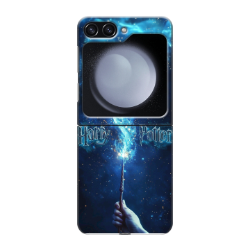 Пластиковый чехол на Samsung Galaxy Z Flip 5 с принтом Harry Potter Гарри Поттер