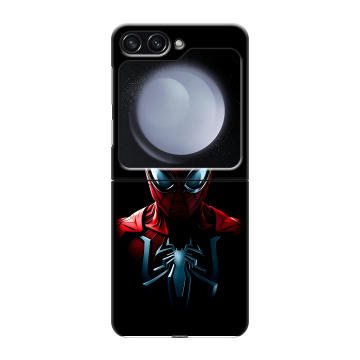 Пластиковый чехол на Samsung Galaxy Z Flip 5 с принтом Spiderman Человек паук Пластиковый чехол на Samsung Galaxy Z Flip 5 с принтом Spiderman Человек паук