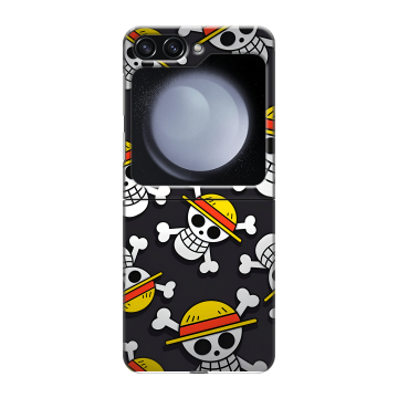 Пластиковый чехол на Samsung Galaxy Z Flip 5 с принтом One Piece Ван Пис