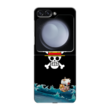 Пластиковый чехол на Samsung Galaxy Z Flip 5 с принтом One Piece Ван Пис