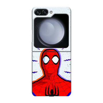 Пластиковый чехол на Samsung Galaxy Z Flip 5 с принтом Spiderman Человек паук