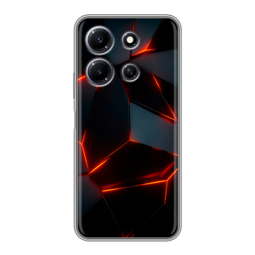 Силиконовый чехол на Infinix Note 30i с принтом Яркие абстракции Силиконовый чехол на Infinix Note 30i с принтом Яркие абстракции