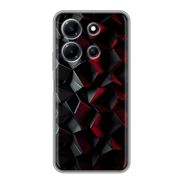 Силиконовый чехол на Infinix Note 30i с принтом Абстракция