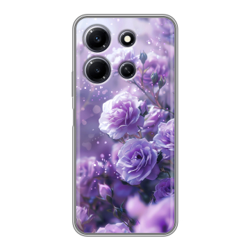 Силиконовый чехол на Infinix Note 30i с принтом Розы цветы Силиконовый чехол на Infinix Note 30i с принтом Розы цветы
