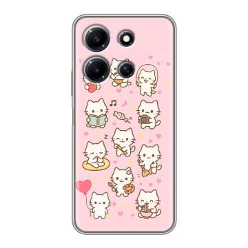 Силиконовый чехол на Infinix Note 30i с принтом Hello Kitty Хелоу Кити Силиконовый чехол на Infinix Note 30i с принтом Hello Kitty Хелоу Кити
