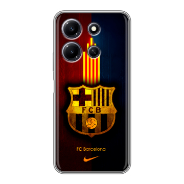 Силиконовый чехол на Infinix Note 30i с принтом Барселона Barcelona Силиконовый чехол на Infinix Note 30i с принтом Барселона Barcelona
