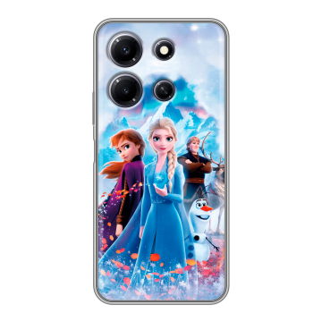 Силиконовый чехол на Infinix Note 30i с принтом Холодное сердце Frozen Силиконовый чехол на Infinix Note 30i с принтом Холодное сердце Frozen