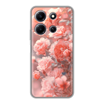 Силиконовый чехол на Infinix Note 30i с принтом Розы цветы Силиконовый чехол на Infinix Note 30i с принтом Розы цветы