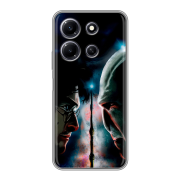 Силиконовый чехол на Infinix Note 30i с принтом Гарри Поттер Harry Potter Силиконовый чехол на Infinix Note 30i с принтом Гарри Поттер Harry Potter