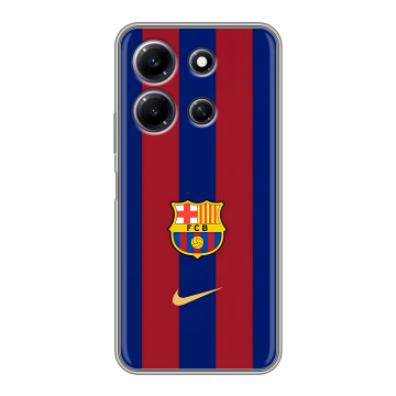 Силиконовый чехол на Infinix Note 30i с принтом Барселона Barcelona Силиконовый чехол на Infinix Note 30i с принтом Барселона Barcelona