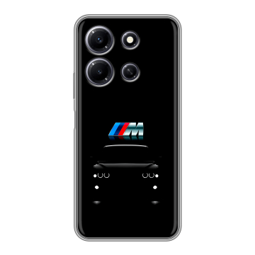 Силиконовый чехол на Infinix Note 30i с принтом БМВ BMW Силиконовый чехол на Infinix Note 30i с принтом БМВ BMW