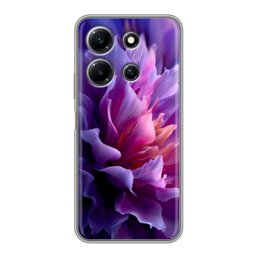 Силиконовый чехол на Infinix Note 30i с принтом женский цветы Силиконовый чехол на Infinix Note 30i с принтом женский цветы