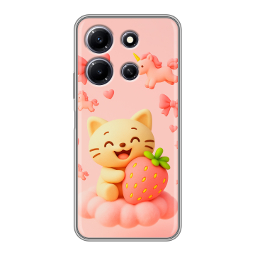 Силиконовый чехол на Infinix Note 30i с принтом для девочек Силиконовый чехол на Infinix Note 30i с принтом для девочек