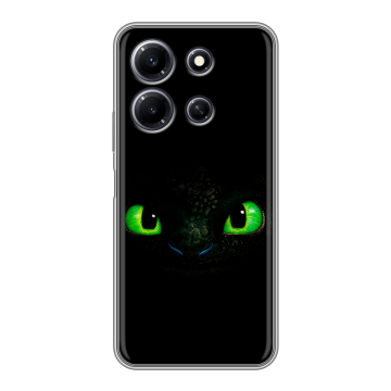 Силиконовый чехол на Infinix Note 30i с принтом Как приручить дракона Силиконовый чехол на Infinix Note 30i с принтом Как приручить дракона