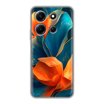 Силиконовый чехол на Infinix Note 30i с принтом Цветы Силиконовый чехол на Infinix Note 30i с принтом Цветы