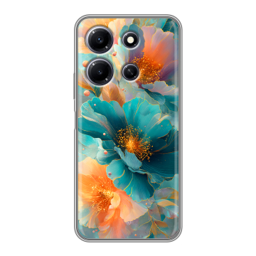 Силиконовый чехол на Infinix Note 30i с принтом Цветы Силиконовый чехол на Infinix Note 30i с принтом Цветы