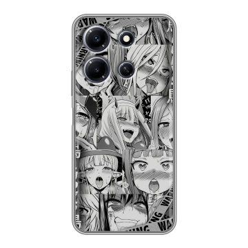 Силиконовый чехол на Infinix Note 30i с принтом Ahegao Ахегао Аниме Силиконовый чехол на Infinix Note 30i с принтом Ahegao Ахегао Аниме