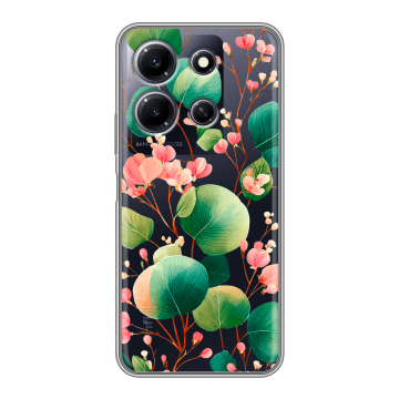Силиконовый чехол на Infinix Note 30i с принтом женский Силиконовый чехол на Infinix Note 30i с принтом женский