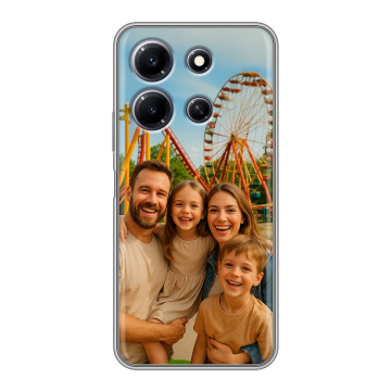 Силиконовый чехол на Infinix Note 30i с принтом чехол с фото