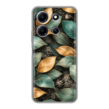 Силиконовый чехол на Infinix Note 30i с принтом женский