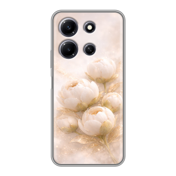 Силиконовый чехол на Infinix Note 30i с принтом женский