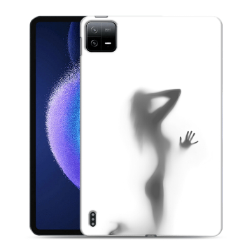 Силиконовый чехол на Xiaomi Pad 6 с принтом Силуэт