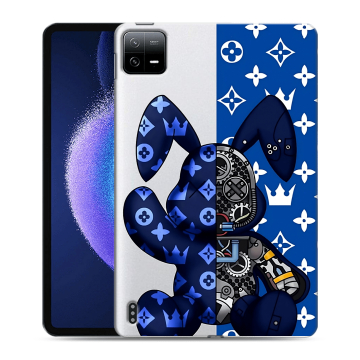 Силиконовый чехол на Xiaomi Pad 6 с принтом Луи робот