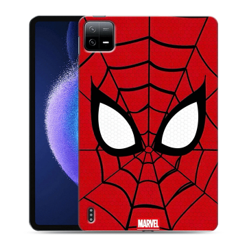 Силиконовый чехол на Xiaomi Pad 6 с принтом человек паук spiderman Силиконовый чехол на Xiaomi Pad 6 с принтом человек паук spiderman