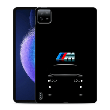 Силиконовый чехол на Xiaomi Pad 6 с принтом БМВ BMW Силиконовый чехол на Xiaomi Pad 6 с принтом БМВ BMW